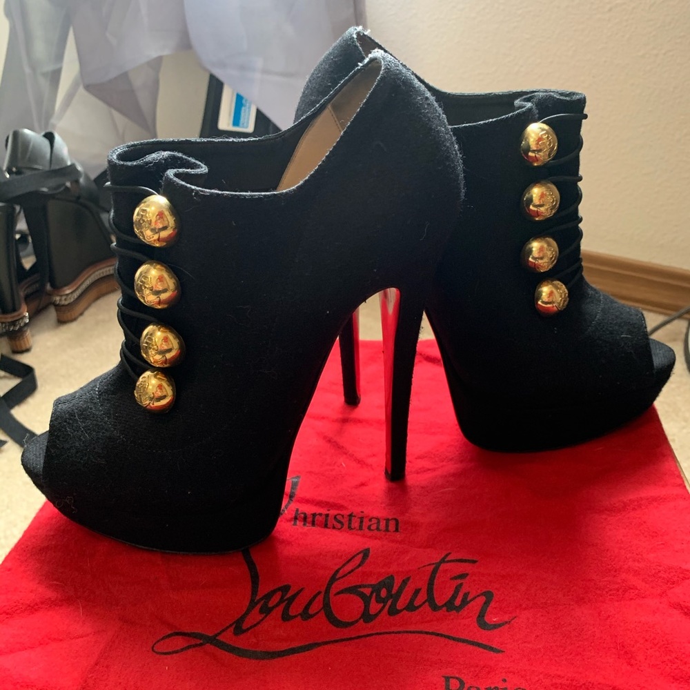 Christian Louboutin 150 Flannel/Marine